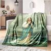 Mother Religious Blessed Virgin Mary Fleece Warm Soft Throw Blankets Fuzzy Bed Blanket For Couch Bed Sofa Ultra Warm And Cozy