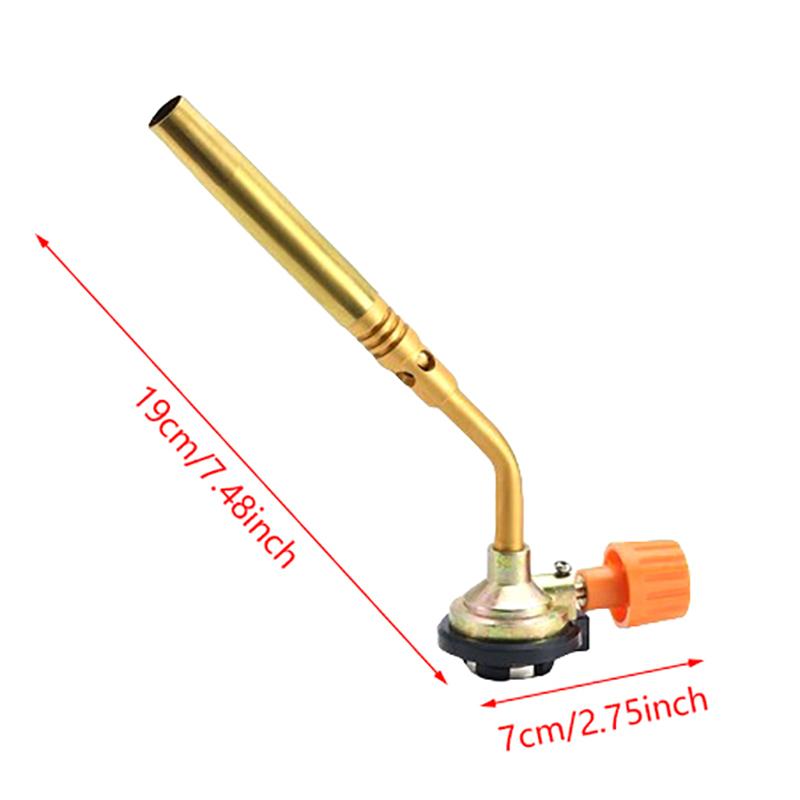 Butane Burner Welding Gas Torch Flame Gun Brazing Flamethrower Outdoor Camping Bbq Portable Soldering Heat Gun
