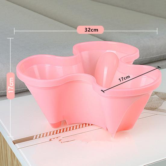 Flower Pot Non-slip Wide Application Plastic Sturdy Vertical Assorted Planter Household Supplies