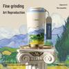 Temake Van Gogh Wheatfield with Cypresses Insulated Coffee Cup
