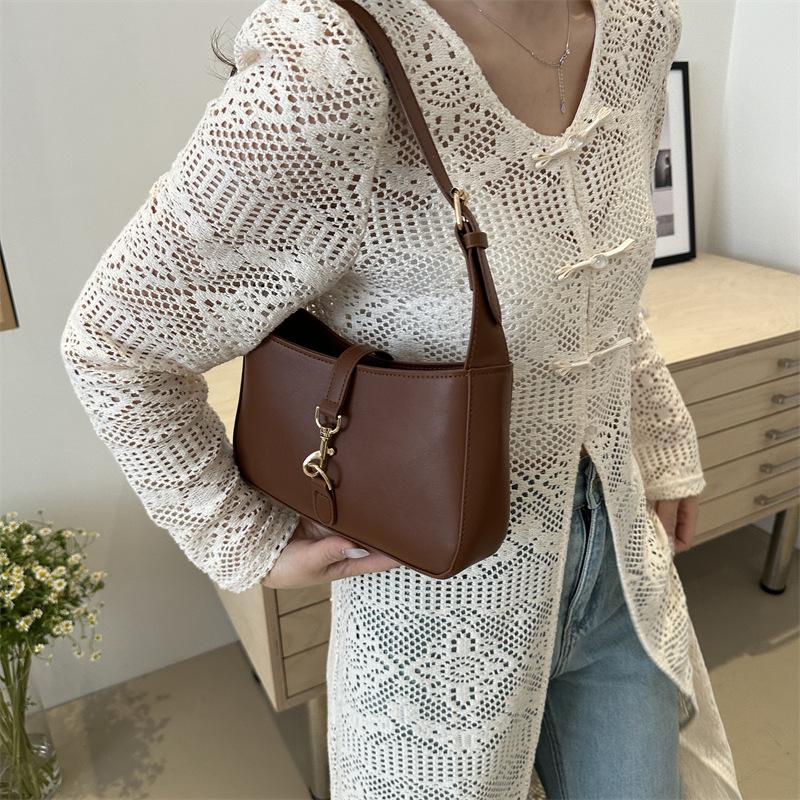 Frühling Neue Modische und Schlichte Design Handtasche Schöne Persönlichkeit Lässig Trendig Ein Schulter Achsel Kleine Quadratische Tasche