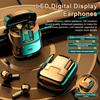 Bluetooth-compatible Wireless Earphones LED Display Stereo Sound Noise Cancelling Waterproof Earbuds Touch Control Headset