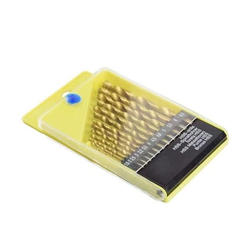 Precision Masonry Drill Bits High-Speed Steel Drill Bit Set Twist Drill Bits  For Metal