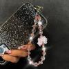 Hand-beaded Mobile Phone Lanyard Strap Anti-Lost Bag Pendant Fashion Car Keychain