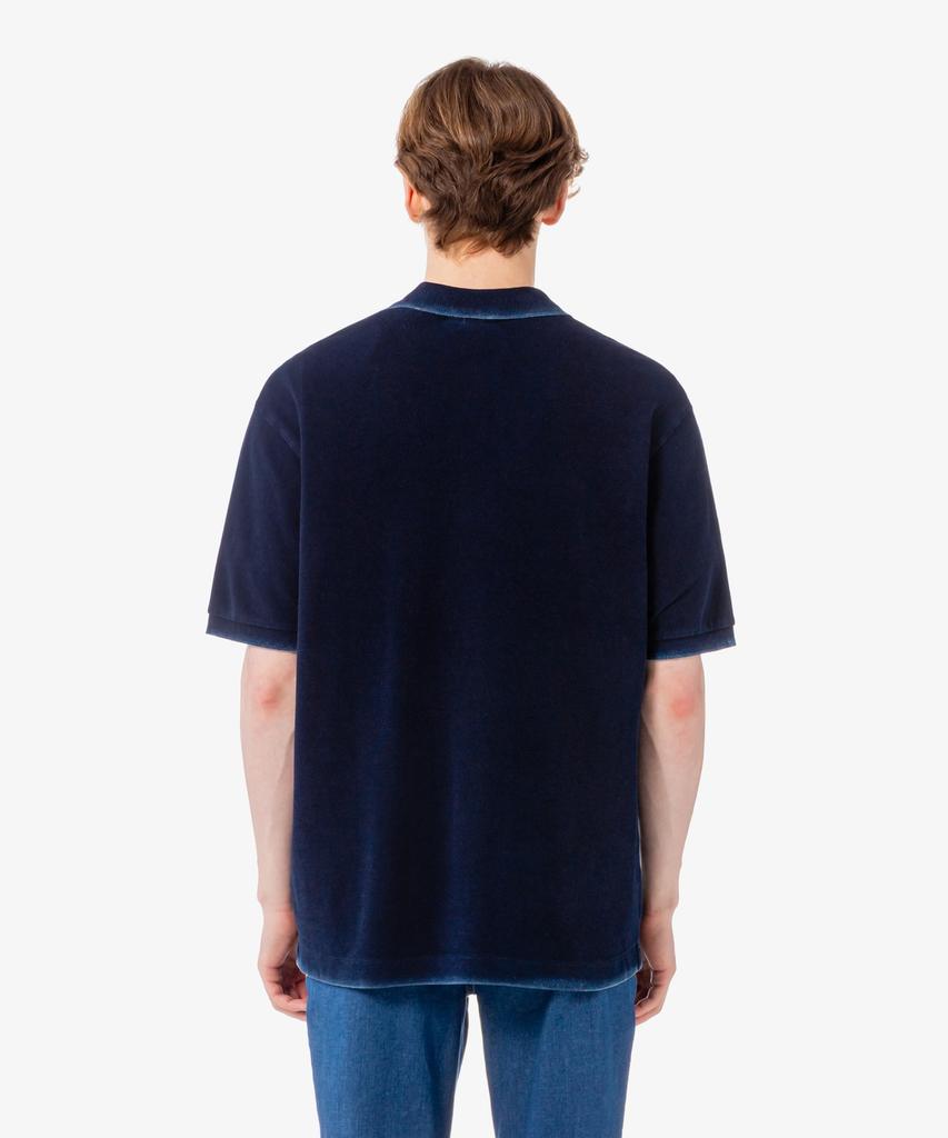 LACOSTE Men'S Jp Indigo Short Sleeve Polo Shirt Ph9428-56G 3Gf