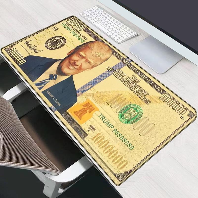 Gaming Laptop Dollar Printing Desk Mat Wrist Pad Mouse Pc Accessories Table Pads Deskmat Gamer Cabinet Keyboard Keycaps Mausepad