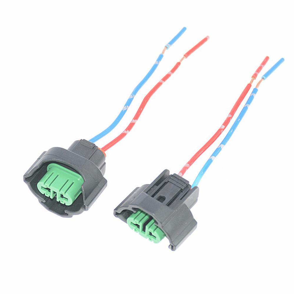Durable 4Pcs H11 H8 Female Adapter Wiring Harness Socket Wire Plug For Fog Light
