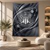 Decorative Tapestry,Newcastle United Football Printed Wall Art, Lightweight Wall Hanging For Bedroom Background