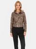 WOMEN' SHORT LEOPARD JACKET