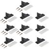 Fits Sloped Metal Roofs Snow Guard Foot Pads Included