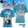 Backstreet Boys Into The Millennium Sphere Las Vegas 3D T-Shirt