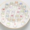 10pcs Squishy Mini Transparent Expression  Stress Relief Toy Sensory Fidget Toys for Kids Adults Anxiety Relaxation Squeeze Gift
