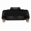 Engine Oil Cooler Oil Cooling Radiator System Kit for CB CG 100CC‑250CC 85ml Black