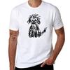 Hundstage T-Shirt Bluse schnelltrocknendes T-Shirt Sportfan-T-Shirts Herren-T-Shirts lässig stilvoll