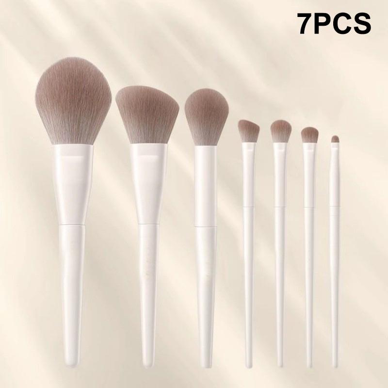 5/7/10/12 Stück Make-up Pinsel mit Foundation Rouge Lidschatten Kontur Puder Pinsel, Make-up Pinsel Set, Professioneller Make-up Pinsel