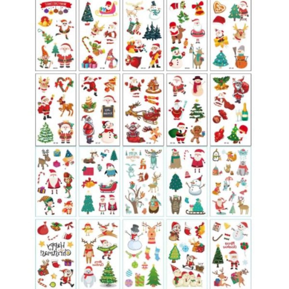 Fashion Tattoo Christmas Henna Sticker That Brightens the Year-end, SF Type