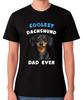 La Maglietta del Papà Bassotto Più Cool di Sempre Regalo per Amanti dei Cani T-shirt Unisex