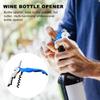 Mehrzweck-Flaschenöffner Weinöffner Doppelgelenk Kellner-Weinöffner Weinöffner mit Folienabschneider Küchenzubehör Werkzeuge für Bar Zuhause