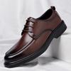 Mode Formelle Herrenschuhe Leder Mode Freizeitschuhe für Herren Hochzeit Vintage Herrenschuhe Oxfords Herren Klassische Herren Business Schuhe