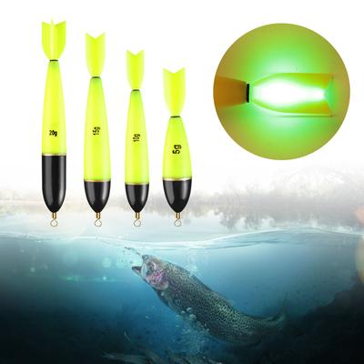 2Pcs Light Sticks for Fishing Lighted Bobbers Luminous Night Lighting Fishing Float Lights Floating Buoy Fishing Floats