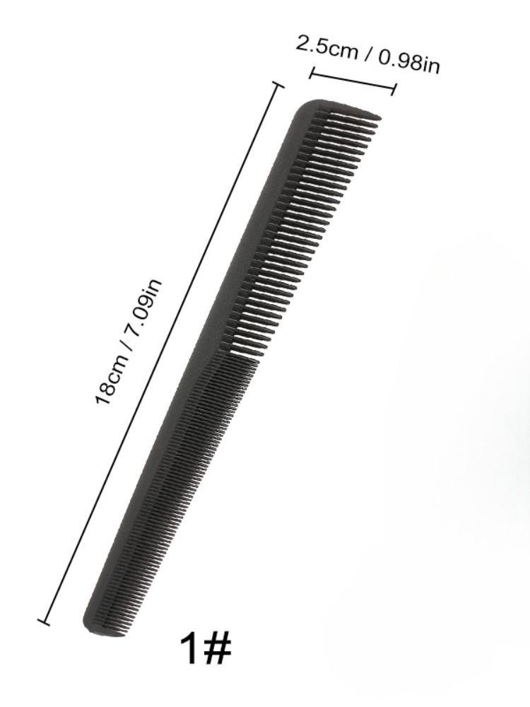 Plastic Barber Combs Pro Fine Tooth Hair Cutting Styling Comb for Men Hair Care Tools hair accessories Salon Hairdressing