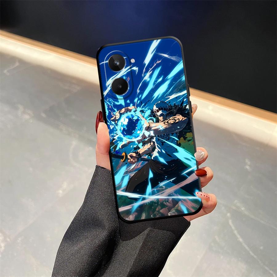 Phone Cover Case for Realme GT Master Neo2 12 14 11 Pro C25 P3 Ultra C21 C15 C12 C33 C35 C53 C55 Nazro 50 50i Ones Pieces Zoro