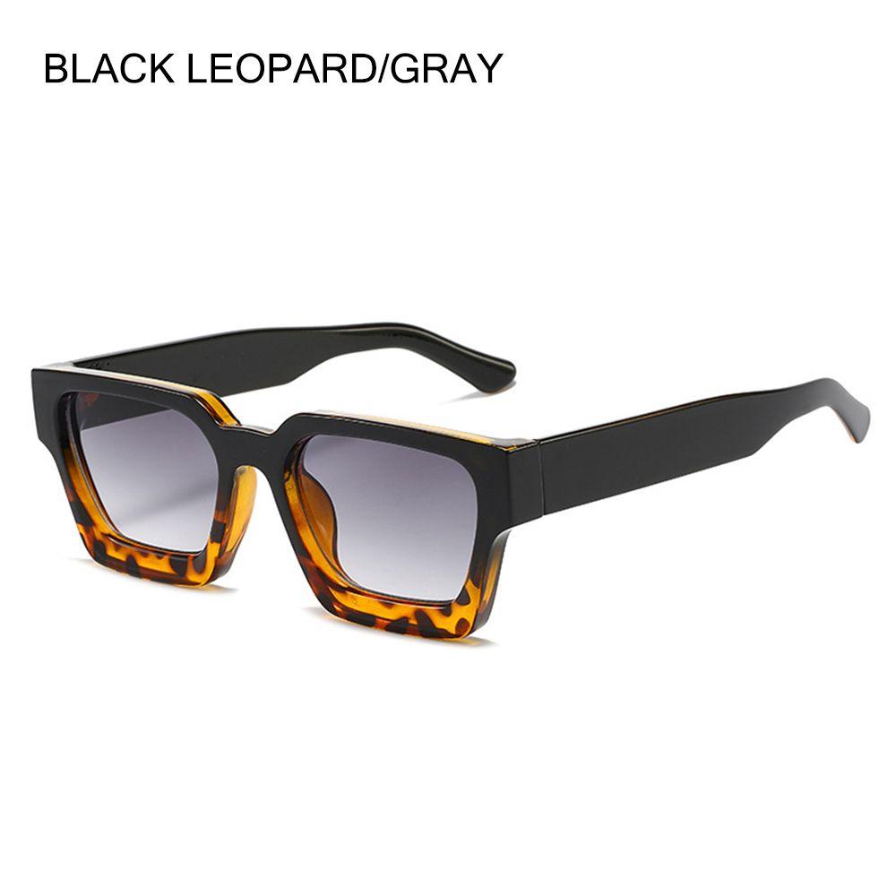 UV400 Protection Thick Square Frame Eyewear Women Sunglasses Shades Retro Sunglasses Ladies Shades