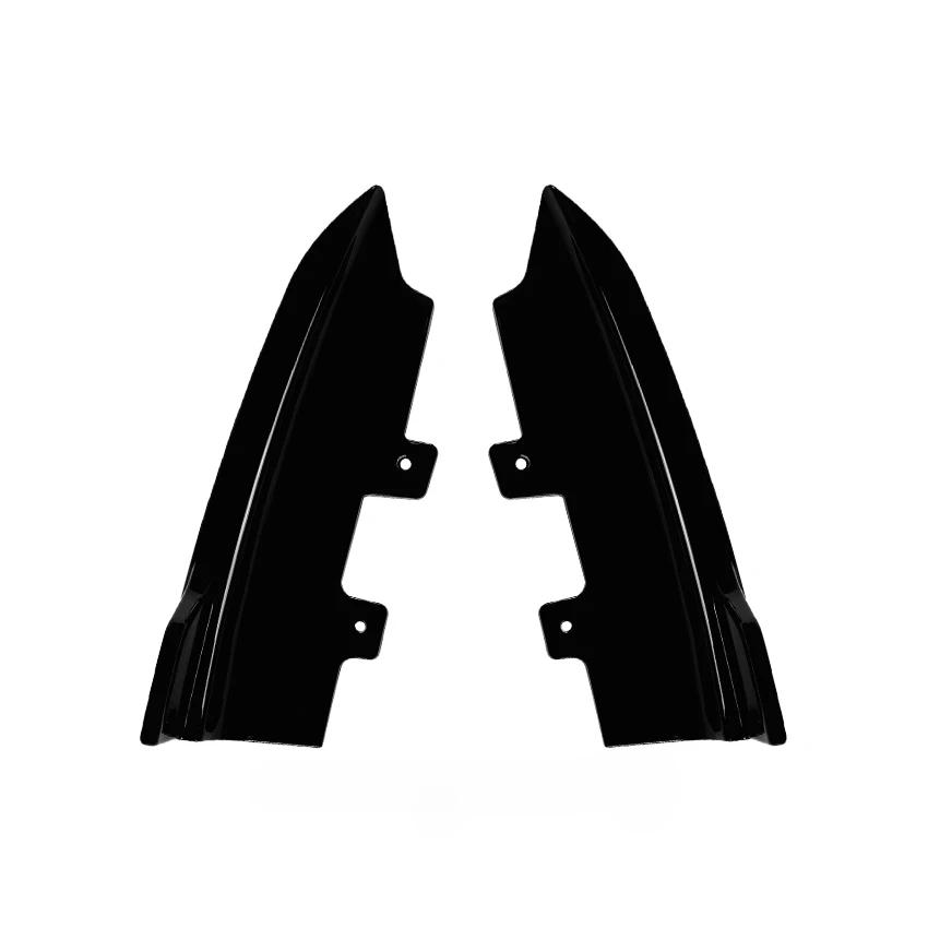 Cars Body Kits Carbon Fiber ABS Car Rear Bumper Lip Side Diffuser Spoiler Splitter For BMW 2 Series F22 F23 M Sport 2015-