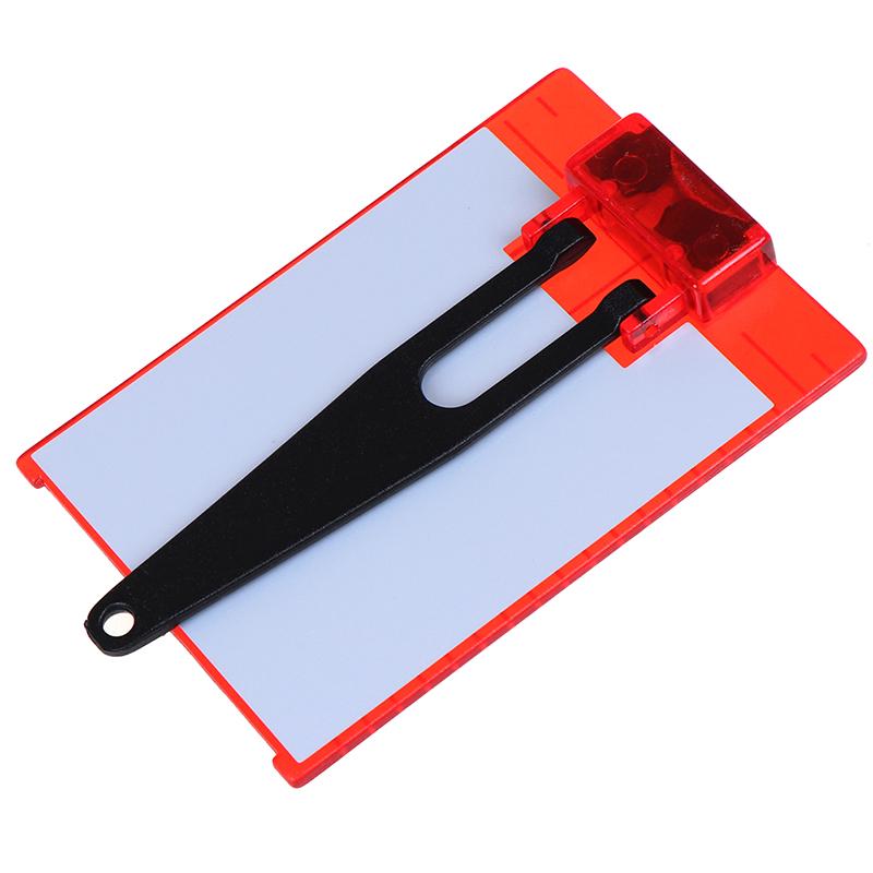 1PCS Zoll/cm magnetische Laser-Zielkartenplatte für grüne/rote Laserebene