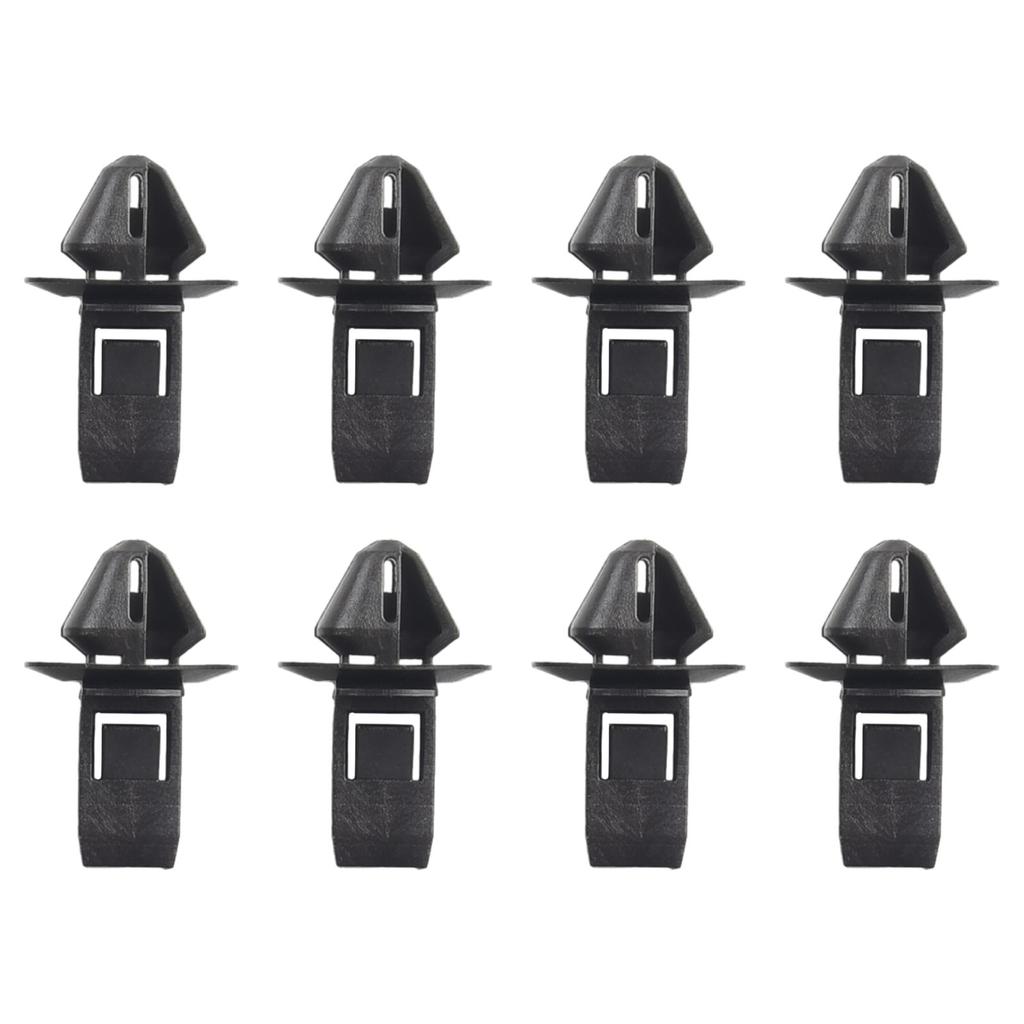 8 st/set Grilllister Klämmor Passar För Ram 1500 2500 3500 4500 5500 2013-2020 68213168AA Plast Exteriör Grilllister Klämmor