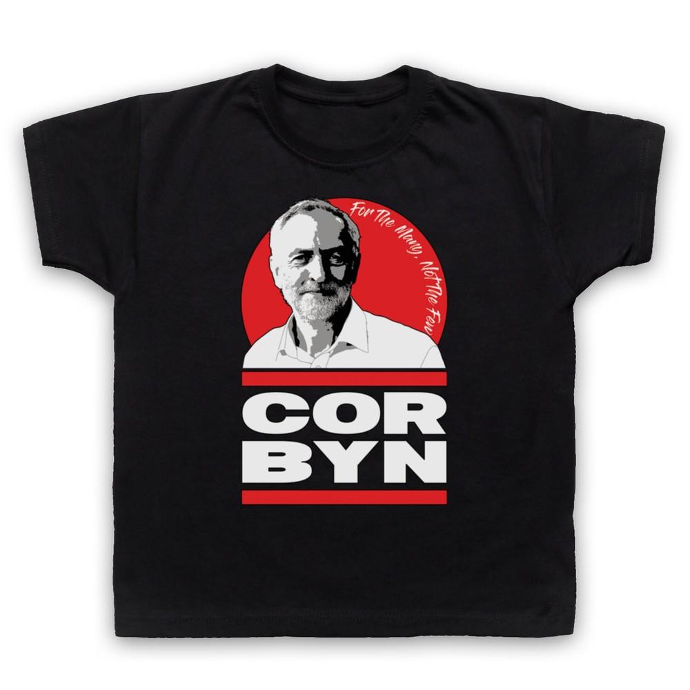 Jeremy Corbyn For The Many Not The Few Labour Leader Kids Childs T-Shirt