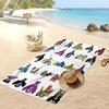 Gorilla Tag cartoon Beach Towel, Soft Absorbent Quick‑Dry Towel for Beach Pool Swimming Travel Home