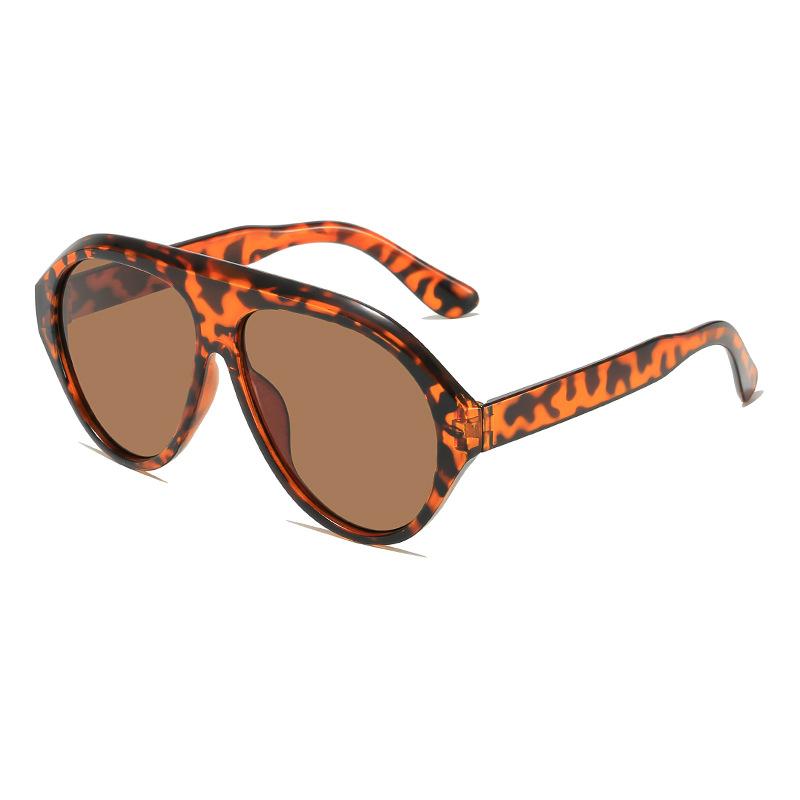 New Vintage Pilot Sunglasses Round Sun Glasses for Women Men Circular Eyewear Oculos De Sol Unisex Fashion Eyeglasses