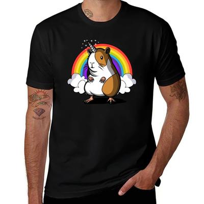 Guinea Pig Unicorn T-Shirt T Shirt Custom Print Man T Shirts High Quality Luxury Brand G Man T Shirts for Men T-Shirt