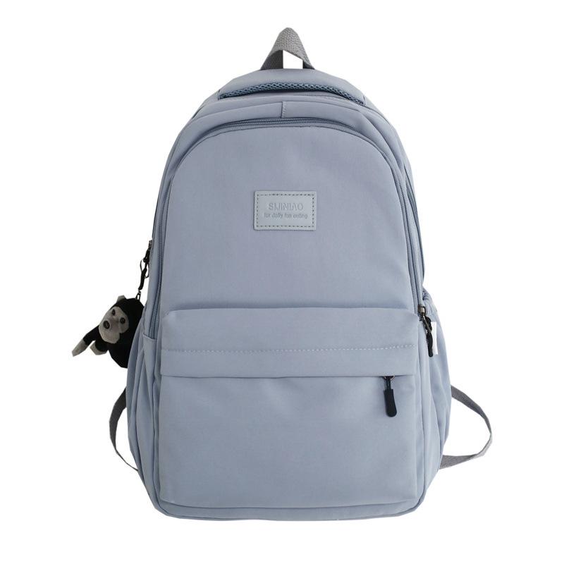 Fashionable Women's Large Capacity Casual Backpack for High School & Short Trips - Multifunctional Laptop Bookbag