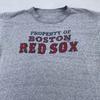 Vintage 80s Boston Red Sox Shirt Mens Medium Gray MLB Baseball Massachsuetts Tee