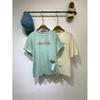C S In The Room leTTerIng Round neCk T ShirT 2Color