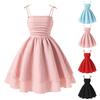Children's Wear In Summer Cuhk Child Bow Sling Princess Fashion Dress