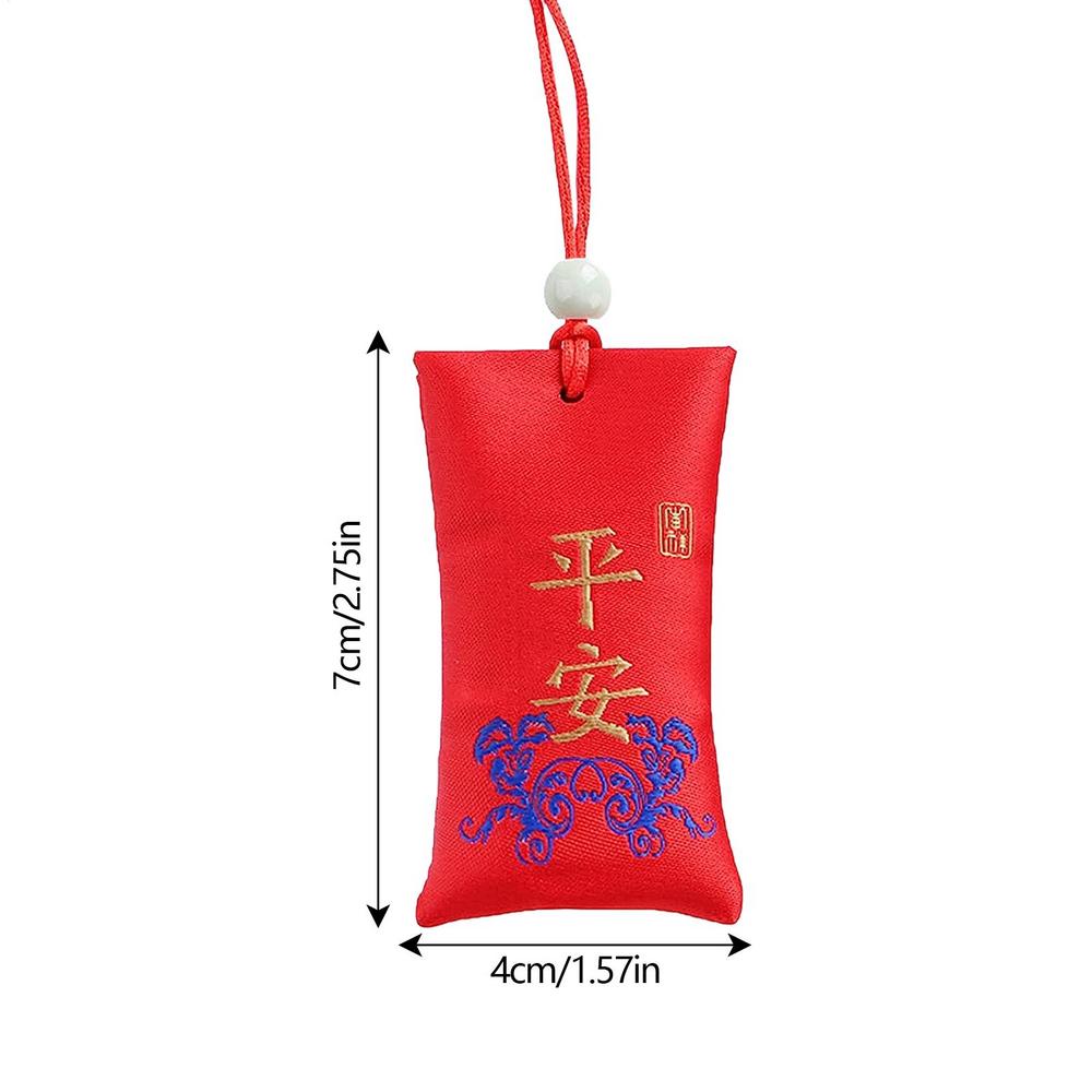 Lucky Spiritual Salt Pouch Spiritual Salt With Sachet Buddhist Spiritual Salt Pouch Necklace Amulet Blessing Sachets Pendant