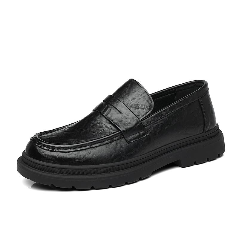 Fashion 2024 New Arrival Mens Slip on Casual Shoes Luxury Brand Vintage Men's Driving Shoes Leather for Men Business Shoes Mens Loafers