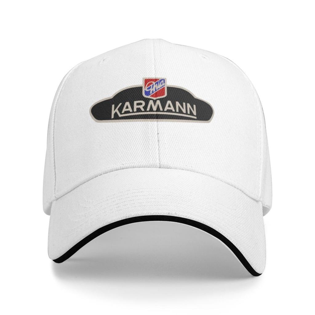 Karmann Ghia Emblem Baseballkappen Snapback Mode Baseballmützen Atmungsaktiv Lässig Kappe Outdoor Für Männer Und Frauen