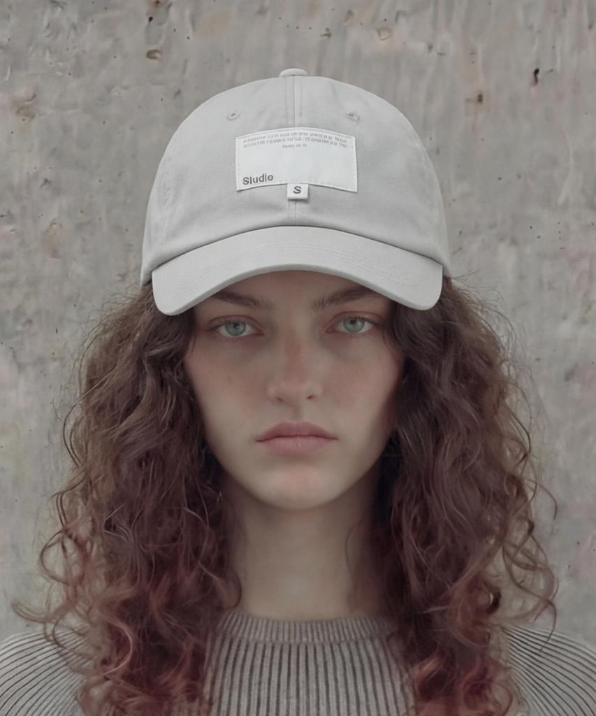 Eondeokeonteulolseutyudio Label Detail Ball Cap Ball Cap / S Label / Washed Grey