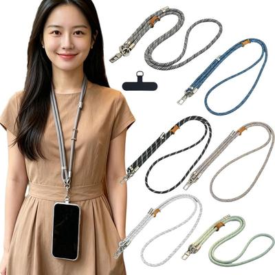 Universal Adjustable Phone Strap Metal Hook Long Hanging Rope New Phone Lanyard  for Phone Case