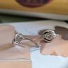 Silver Earrings with Cubic Zirkonia (2207610)