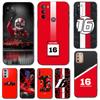 Zwarte TPU Case Voor Motorola Edge 20 Lite Pro 2021 S Moto E20 E30 E40 E7 4G G 5G Plus charles leclerc 16