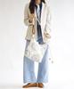 Green Stuff Loose Fit Rope Shopper Bag R2 Paisley - All Ivory S