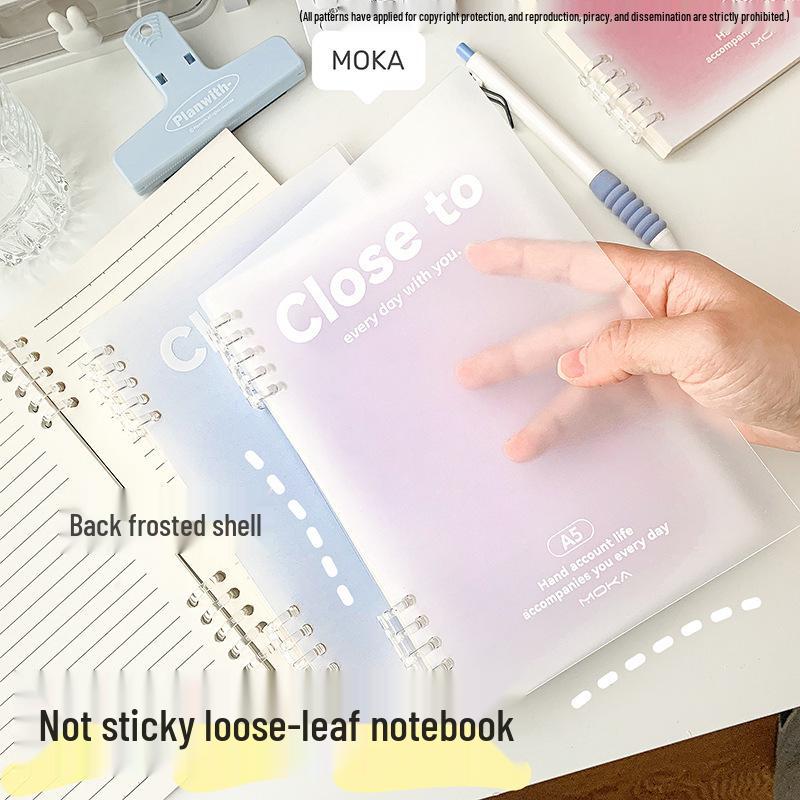 A5 Blush Spiraalnotitieboek: Afneembaar, Losbladig, Comfortabele Grip, Ideaal voor Dagboeken en Notities met Horizontale Lijnen voor Basisschoolleerlingen.