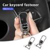 GGQX7 Aluminum Alloy Car Styling Keychain Emblems Keyring Key Decoration Ring For Ceed Sportage Rio K5 K2 Optima Cerato Venga