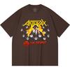230 g/m² 100% puuvillane Heavy Metal T-särk Rockibändi Popmuusika Prindiga Unisex Raske puuvillane T-särk