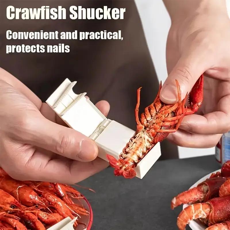 Shrimp Peeler - Easy Shelling Tool for Seafood, Durable Plastic Kitchen Gadget for Home & Restaurant Use